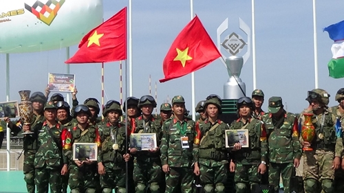 Đội tuyển Công binh Việt Nam giành giải Ba chung kết lộ trình an toàn